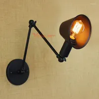 Wall Lamps Vintage Iron Light Industrial Lights Sconce E27 Plated Loft Retro Design Lamp Luminaire