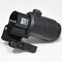 Taktiska scopes Tillbeh￶r G33 G-33 3X Magnifier Optics Scope Switch SIDA Snabbt l￶stagbar Picatinny 20mm Rail Mount f￶r 558 556 552 R￶d dot Sight Night Vision