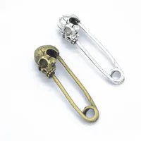Charms 50pcs50x14mm vintage Pins Safety Pins Wiselant Design Dobry do majsterkowania biżuterii rzemieślniczy