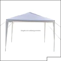 Shade Garden Buildings Patio Lawn Home 10X10 Canopy Party Wedding Tent Heavy Duty Gazebo Pavilion Cater Event Outdoor Drop Deli Dhne0