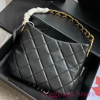 Sacchetti di designer cc borse a tracolla a catena hobo per borse da donna Ladies di moda 22k il portafoglio borsetta Bianco nero