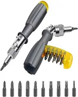 Handverktyg 11 i 1 Precision Ratchet Screwrriver Combo Set Multifunktionell hushållsapparat Reparation Manual Tool5813874