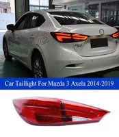 LED Hamulec przeciwdeszczowy Odwrotny światło tylne dla Mazda 3 Axela Car Tail Light Assembly 20142018 Dynamiczny sygnał skrętu Auto Accessories LAMP5378171