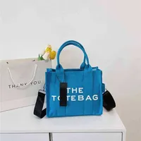 Дешевые сумки оптовые женские дизайнер The Tote Bag Small Barge Canvas плеч