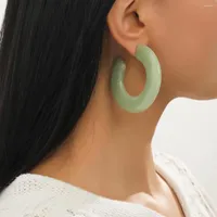 Pendientes de colgación 2023 Fashion Pearl Ear Bohemia C Con forma de resina Pequeño auriculares para mujeres para mujeres Joyas de boda
