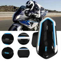 Motor Intercom QTB35 Casco Bluetooth di alta qualit￠ Affiorle Wireless Bluetooths Affari impermeabili compatibili con la maggior parte della motocicletta 7948938