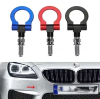 Universal Car Towing Bar Racing Tow Hook For BMW E36 E39 E46 E92 E91 E90 Etc Auto Trailer Ring Accesories Hooks Automobiles1686765