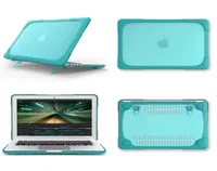TPU PC Laptop Cases for MacBook AirPro Retina 1112131516 inch 360° Shockproof Antidrop Full Protection Cover1082177