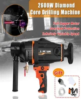 2600W 280mm Electric Drill Diamond Core Drilling Machine High power Handheld Concrete Machine with Water Pump Accessories281R8634497