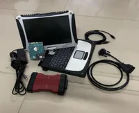 Voor Ford VCM2 -diagnose -tool voor VCM2 -scanner -ID's V101 OBD2 Tool VCM 2 met 320 GB HDD in gebruikte laptop CF1952649462629902
