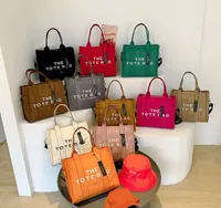 Marc Jocobs Tote Bages Pl￥nb￶cker Designer V￤skor Handv￤ska Axel Women Classic Purse Soft Pu Leather Luxury Handv￤skor stor kapacitet Totes Bag sportshoes2018