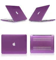 Fall för MacBook Air Pro Retina 13 15 tums Gloss Metallic Hard Plastic Full Body Laptop Case Shell Cover A1534 A1465 A1989 A1286 A2973586