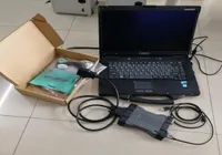 MB Star C6 SD Connect Auto Diagnosis Tools with Used Laptop CF52 I5 4G Harddisk V062021ソフトウェア準備完了3752699