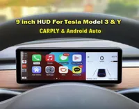 9039 Touch Digital HUD Instrument Desempenho Player Media Player para Tesla Modelo 3 Y Suporte sem fio CarPlay Android Auto Navigation5847129
