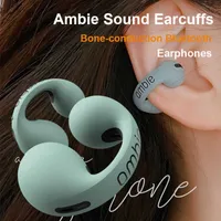 Headset Ambie Sound Earcuffs Ear Auriculares Earring Type Wireless Bluetooth Earpon Ipx5 Waterproof TWS Sport Hörlurar Earbuds J230214