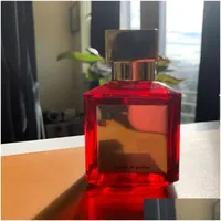 Parfüm Şişe Klasik Tarz Koku Maison Kırmızı 540 Ekstrait De Parfum Nötr Doğu Oud Çiçek Kokuları 70ml Celestia Colog Dhyg4