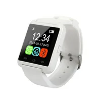 U8 U8 Bluetooth Smart Watch Android Electronic Smartwatch para Apple iOS Watch Android Smartphone Smart Watch PK GT08 DZ09 A1 M26 222N