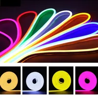 12V Neon Seilleuchte LED-Saiten Leuchten Multi-Farbwechsler WiFi Bluetooth Phone App Control, dimmbare Silikon IP65 wasserdicht f￼r Party DIY (Cuttable) Crestech