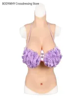 Women039s Shapers Solid Silicone Half Body Fake Breast Prosthetic Crossdresser Mother Silk Cotton Gel Two Kinds Of Filling1611711