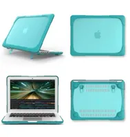TPU PC Laptop Cases for MacBook AirPro Retina 1112131516 inch 360° Shockproof Antidrop Full Protection Cover8172919