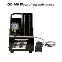 3700R Machine de pompe hydraulique ￩lectrique portable QQ-700 Pompe ￠ pression d'huile 70MPA 220V / 1200W