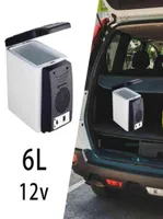 6L 휴대용 소형 소형 미니 냉장고 12V 자동차 냉장고 전기 쿨러 캠핑을위한 따뜻한 ZER H2205102495142