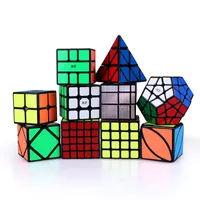 Evde Eğitim Oyuncakları Çocuklar İçin 2x2 3x3 4x4 6x6 Magic Cube Mozaik Bulmaca Küp Mozaik Küpler Bulmacalar Oyun Oyunları