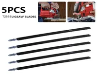 Hand Tools 5pc T225B 250mm HCS TShank Jigsaw Blades Reciprocating Saw Blade Multi Saber For Wood Metal Cutting Woodworking ToolsH6923012