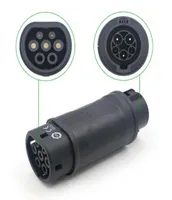Parts EVSE Adaptor Type 2 To Type1 Electric Vehicle Car EV Charger Connector SAE J1772 1 Adapter For Charging6933069