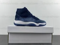 Designer Casual Shoes Midnight Navy 11S Velvet WMNS Basketball Shoes Men&#039;s and women&#039;s outdoor sports shoes