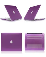 Fall för MacBook Air Pro Retina 13 15 tums Gloss Metallic Hard Plastic Full Body Laptop Case Shell Cover A1534 A1465 A1989 A1286 A8245650