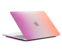 Fall för MacBook Air Pro 11 12 13 Inch Case Rainbow Mönster Hård plast Full kropp Laptop Case Shell Cover för MacBook Air 133 A12899124