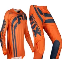 2019 Naughty Fox Mens Bluewhite 180 Cota Dirt Bike Jersey Pantolon Kit Combo Yetişkin Motokros Dişli Seti MXATV Dirt Bike9625576
