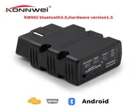Konnwei Mini Tool Bluetooth V12 OBD2 KW902 SCANNER ADAPTER CAR CAR CAR DIAGNOSTIC ANDROIDSYMBIAN用のOBDIIプロトコル50970911164643の診断