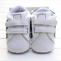 Scarpe da bambino per neonati scarpe a strisce di floreali di scarpe soli bambini bambine prima scarpe da cammino prewalker200b