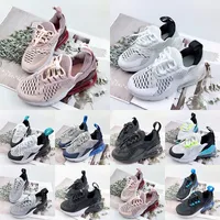 Running Kids Shoes 270 Designer Boys Girls Shoe Kid Baby Kid Youth Youth Toddler Infants Sneaker Trainers Black Sports Outdoor Outdoor