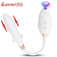 Sex toys masseur vibrateur masseur de jouets puissant clit de couple 20 modes clitoris sucer le stimulatrice de mamelon de gode vibrant le léchage oral pour adulte