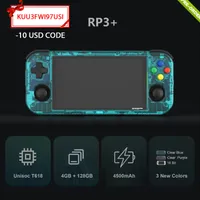 Tragbare Spielspieler Retroid Pocket 3 4 7inch Handheld -Konsole 4G 128G Android 11 3 plus Retro -Gaming -System T618 DDR4 230214