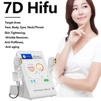 RF HIFU Ultrassom Face Machine Focus Focus Equipamento HIFU 2 anos Personaliza￧￣o do logotipo da garantia