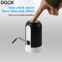 Other Drinkware Water Bottle Pump USB Charging Automatic Electric Dispenser Auto Switch Drinking 230215