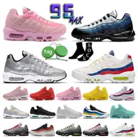 2023 Designer 95 airmaxs men running shoes 95s Triple Black Worldwide air Bordeaux Neon Throwback Club max mens womens trainers sports sneakers runners OMstore