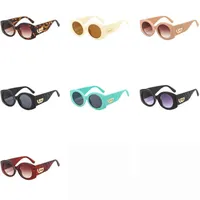 Gafas de sol de moda Dise￱ador de gafas cl￡sicas gafas al aire libre Gafas solares para hombres y mujeres de 7 colores Reduck Letter G