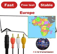 2023 European M3U High Clear 4 K Antena Support TV Smart, Android ands iPhone, na Espanha, Europa e Estados Unidos