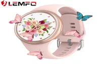Lemfo J2 Women Smartwatch HD Scran tactile complet IP68 IP68 Diy Watch Face 15 jours en veille