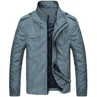 Europese en Amerikaanse buitenlandse handel Heren Fashion Jacket Spring Leisure Koreaanse knappe piloot Zipper Casual Jacket herenjack