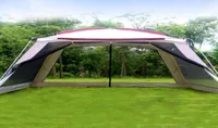 Tält och skyddsrum 58 Persons Ultralarge Space 365 210cm Gazebo Sunshade Shelter Outdoor Camping Tent Single Lay Tourist Family 1762348