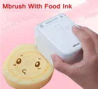 Primantes Kongten Mbrush Color Aliments portables portables Mini Cake à jet d'encre personnalisé WiFi Café Mrush Ink 2210149674684