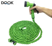 Garden Hose Pipe Water Expandable Magic 7 Patterns Gun Foam Pot flexible reels hose Car Wash Sprayer 2204291993021