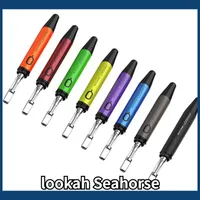 100% Original Lookah Seahorse Kit Wachs Stift Vaporizer Quarz Coil Variable Spannung Starter -Starter -Kit für Rig DHL kostenlos schnelle Posate