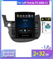 자동차 비디오 GPS 라디오 101 인치 Android for 20072013 Honda Fit 멀티미디어 플레이어 지원 CarPlay 디지털 TV DVR 백미어 카메라 7797685